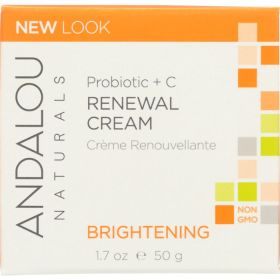 ANDALOU NATURALS:  Renewal Cream Probiotic + C Brightening, 1.7 oz