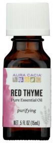 AURA CACIA: 100% Pure Essential Oil Red Thyme, 0.5 Oz