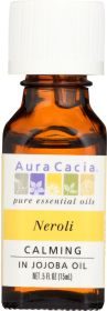 AURA CACIA: Vanilla in Jojoba Oil, 0.5 oz