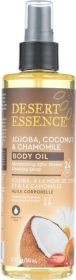 DESERT ESSENCE: Jojoba Coconut and Chamomile Body Oil Spray, 8.28 fo