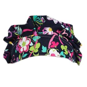 Black Scrub Cap Adjustable Cotton Scrub Cap Breathable Bouffant Scrub Cap Unisex Work Cap Men Women, Flower