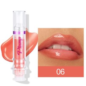 New Tube Lip Rich Lip Color Slightly Spicy Lip Honey Lip Glass Mirror Face Lip Mirror Liquid Lipstick (Option: 6 Colors)