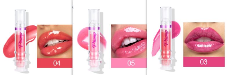 New Tube Lip Rich Lip Color Slightly Spicy Lip Honey Lip Glass Mirror Face Lip Mirror Liquid Lipstick (Option: Set2)